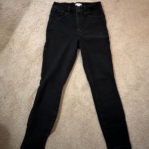 Good American black denim